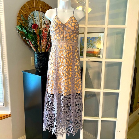 Anthropologie Elliatt Tingle Lace Dress S EUC - Picture 5 of 12